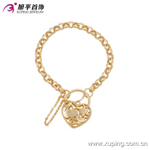 Fashion Xuping 18k Gold-Plated Women Costume Jewelry Bracelet in Environmental Copper 73919